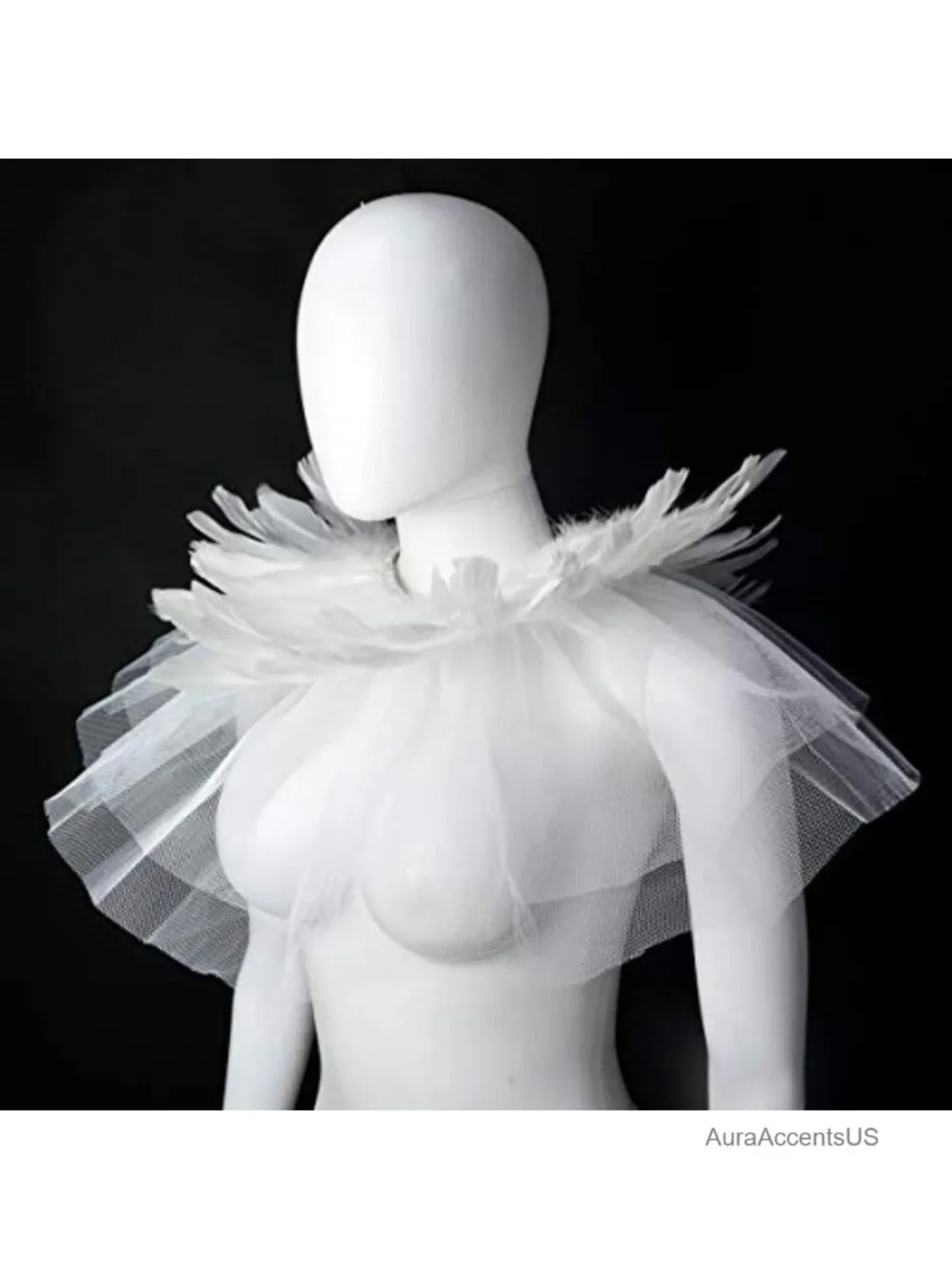 N/A feather lace